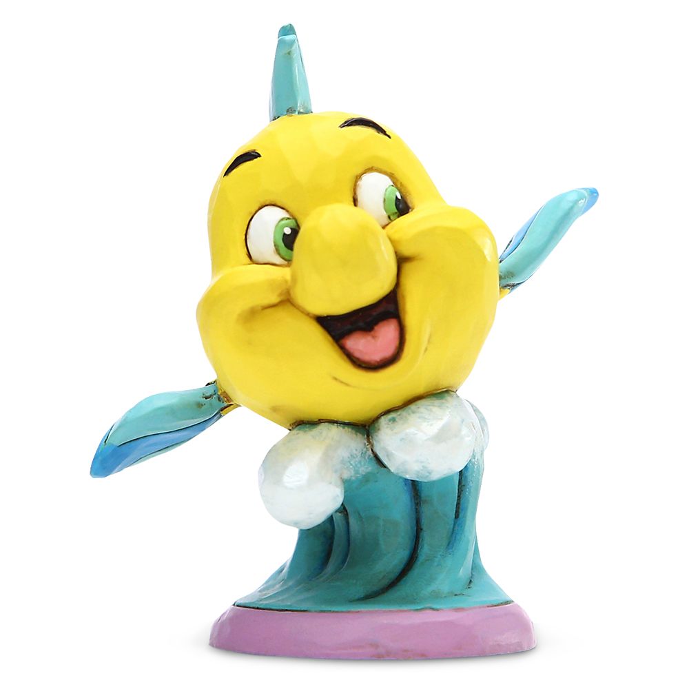 Flounder ''Go Fish!'' Figurine by Jim Shore – The Little Mermaid