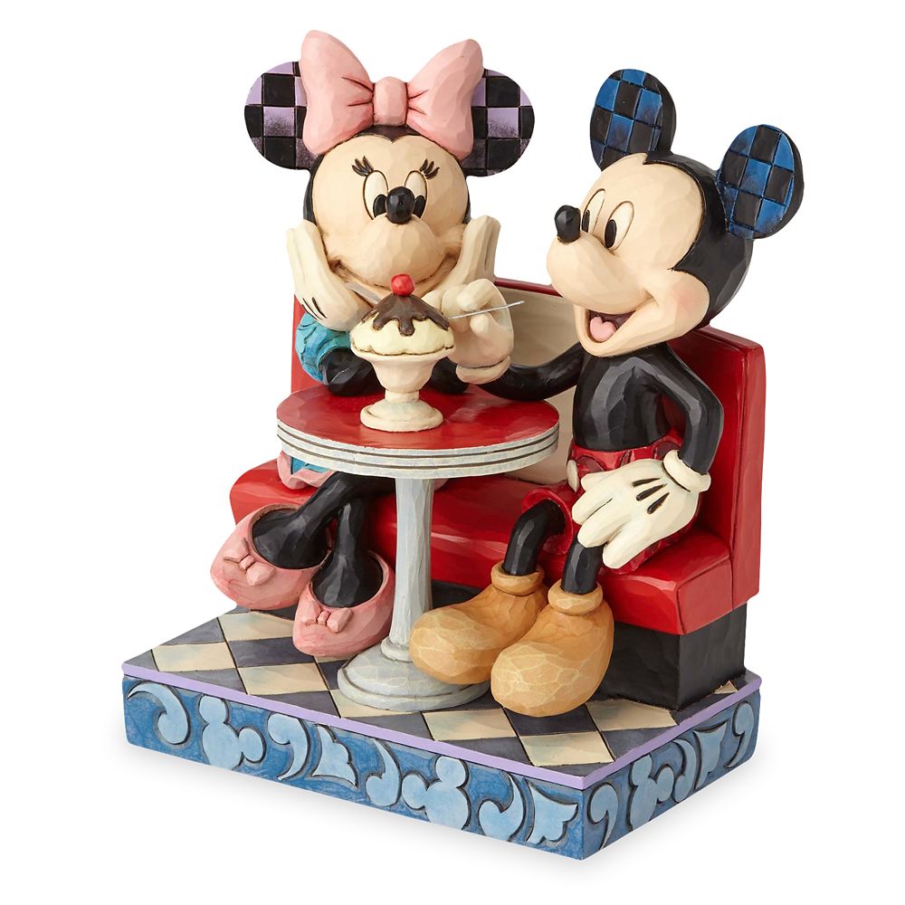 Mickey and Minnie Mouse ''Love Comes in Many Flavors'' Figure by Jim Shore