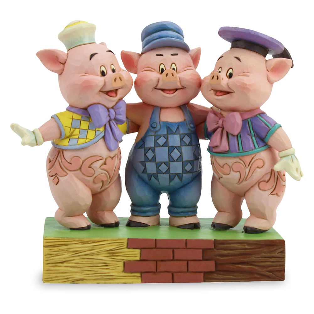 Three Little Pigs ''Squealing Siblings'' Figure by Jim Shore