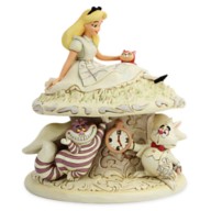 Alice in Wonderland ''Whimsy and Wonder'' White Woodland Figure by Jim Shore