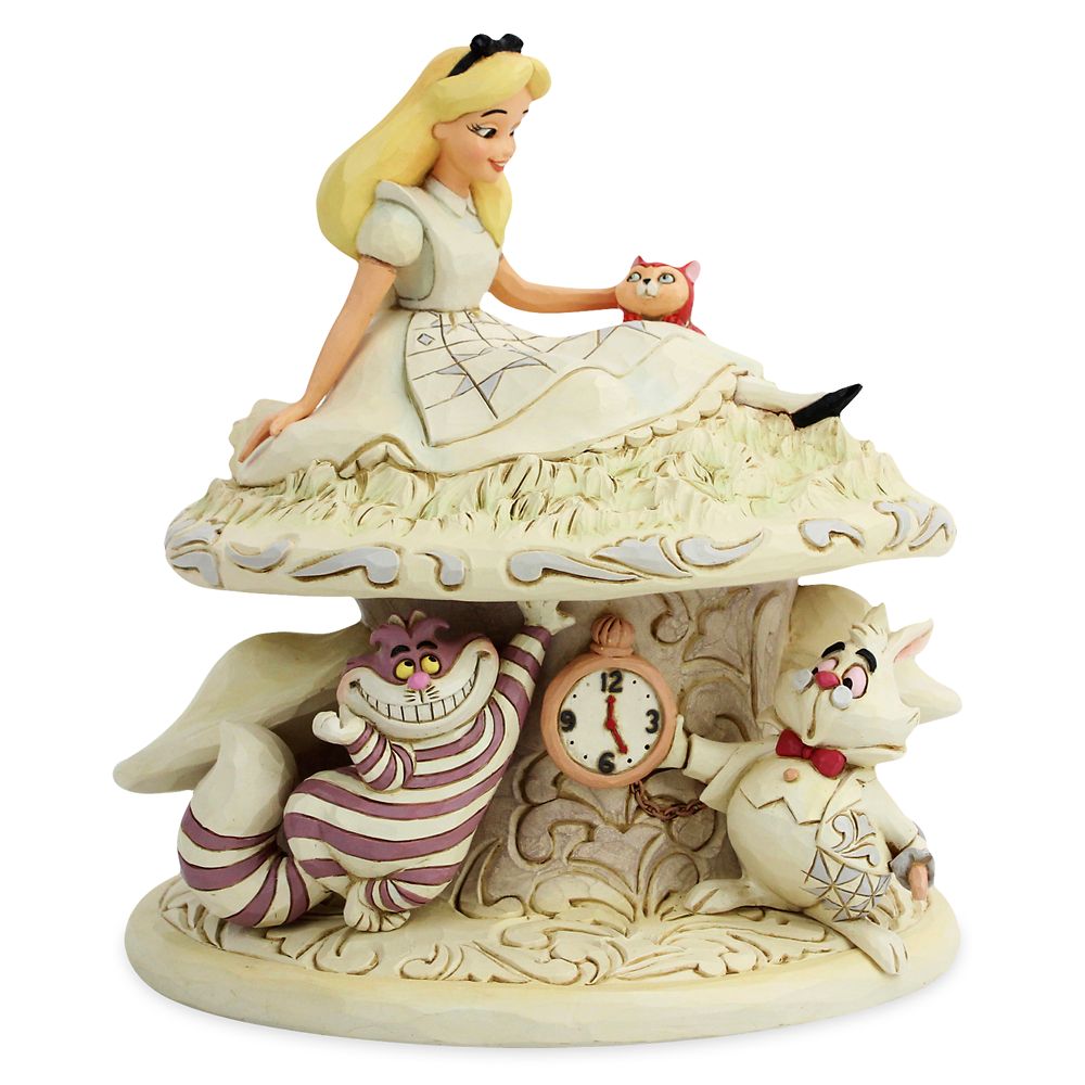 Disney Alice in Wonderland Whimsy and Wonder White Woodland Figure by Jim Shore
