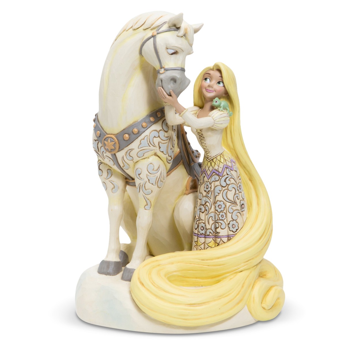 Rapunzel ''Innocent Ingenue'' White Woodland Figure by Jim Shore – Tangled