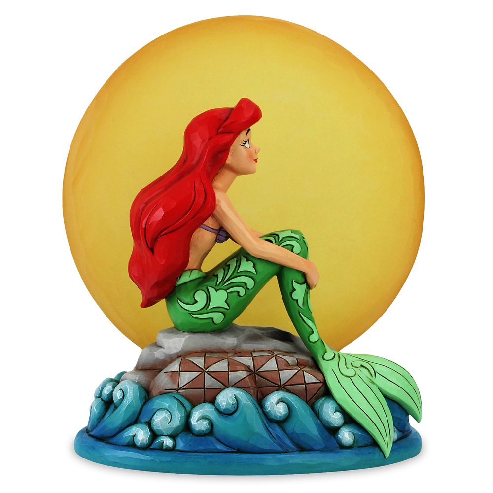 Ariel ''Mermaid by Moonlight'' Light-Up Figure by Jim Shore – The Little Mermaid