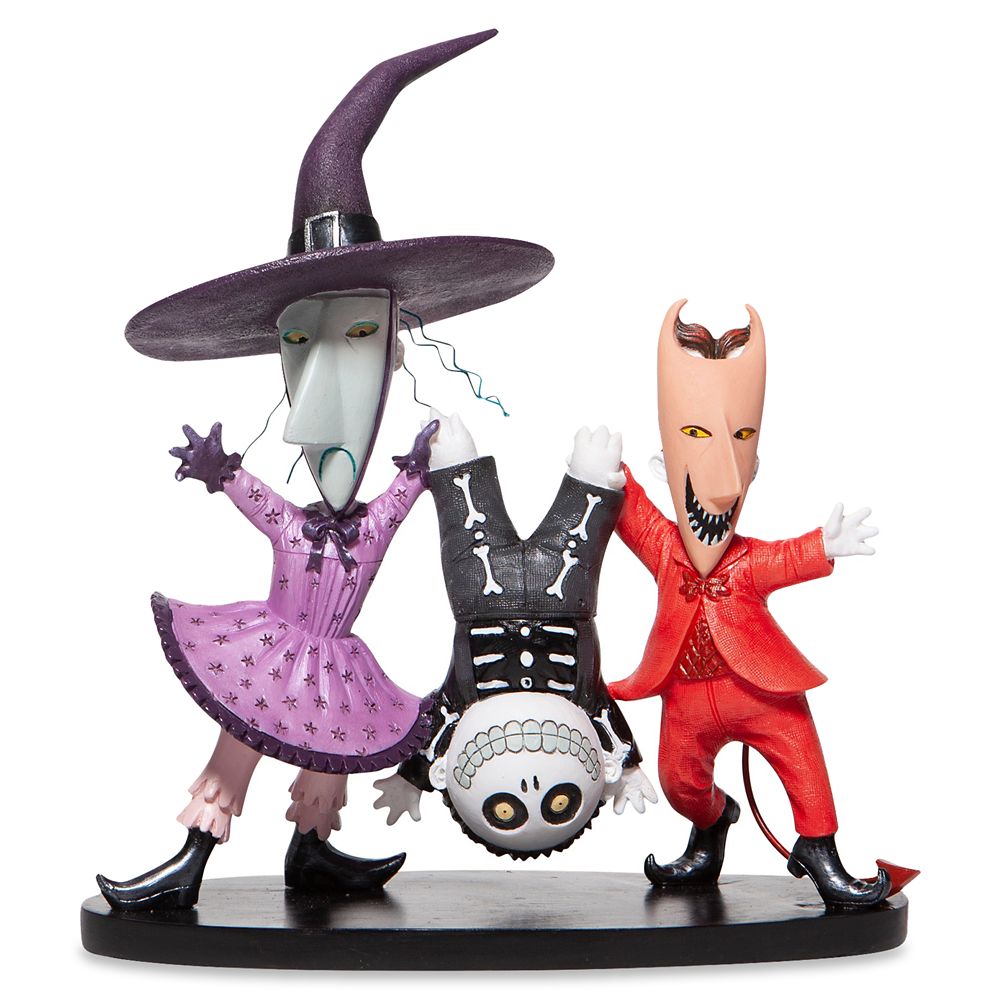 Lock, Shock, and Barrel Couture de Force Figurine by Enesco – The Nightmare Before Christmas