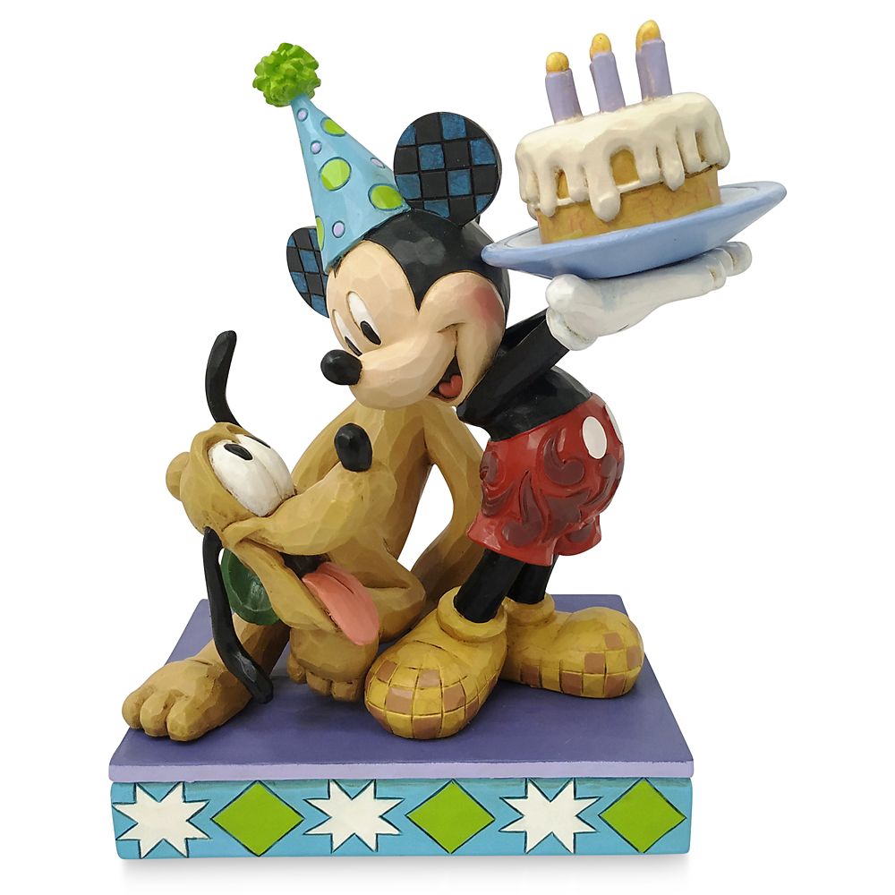 Disney Mickey Mouse and Pluto Happy Birthday, Pal! Figure by Jim Shore