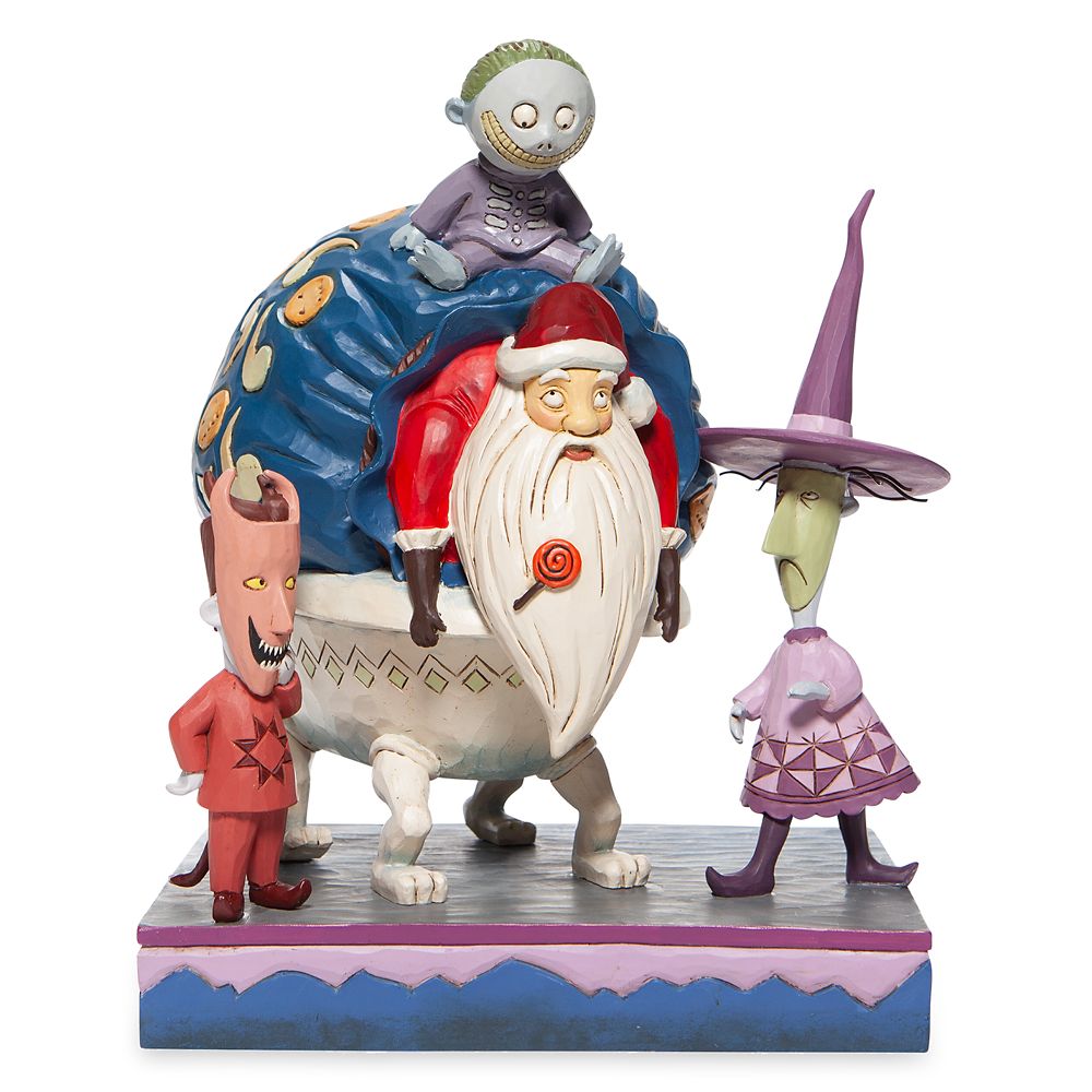 Lock, Shock, and Barrel ''Bagged and Delivered'' Figure by Jim Shore – The Nightmare Before Christmas