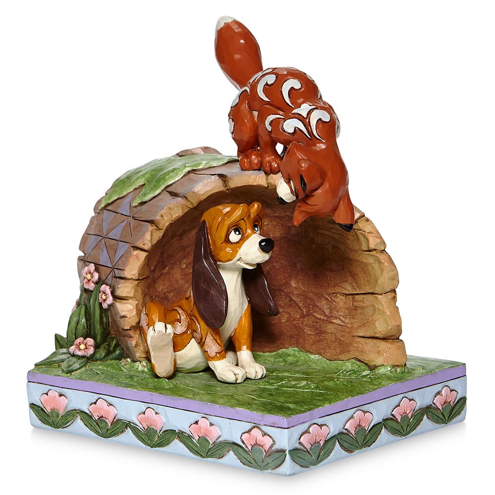 The Fox and the Hound Unlikely Friends  Figure by Jim Shore Official shopDisney