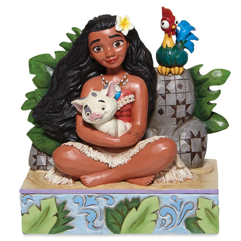 Moana, Pua, and Hei Hei ''Welcome to Motunui'' Figure by Jim Shore