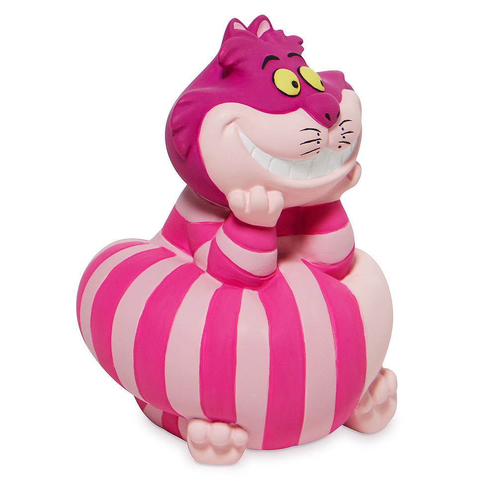 Cheshire Cat Leaning on Tail Mini Figure Alice in Wonderland Official shopDisney