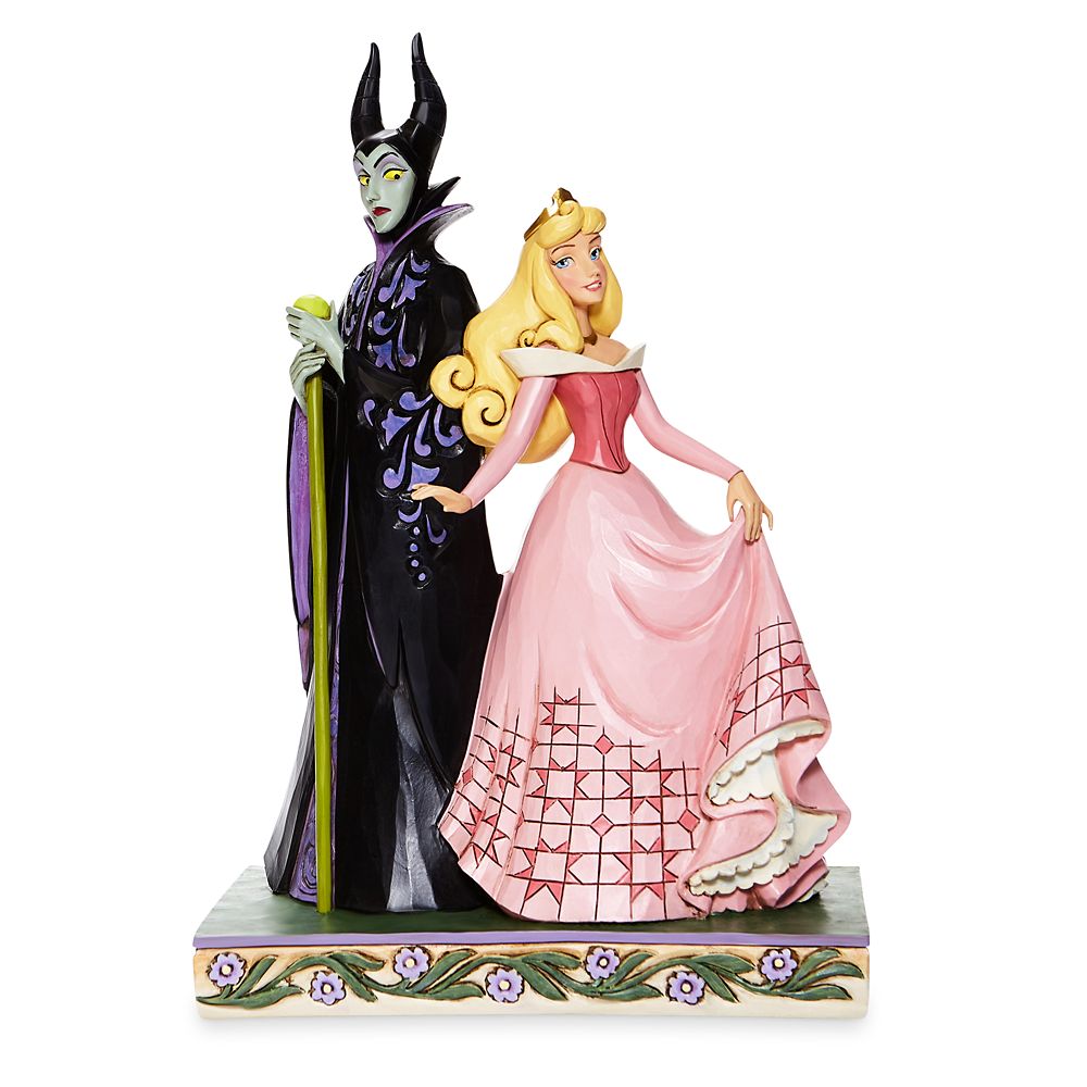 Aurora and Maleficent Sorcery and Serenity Figurine by Jim Shore  Sleeping Beauty Official shopDisney