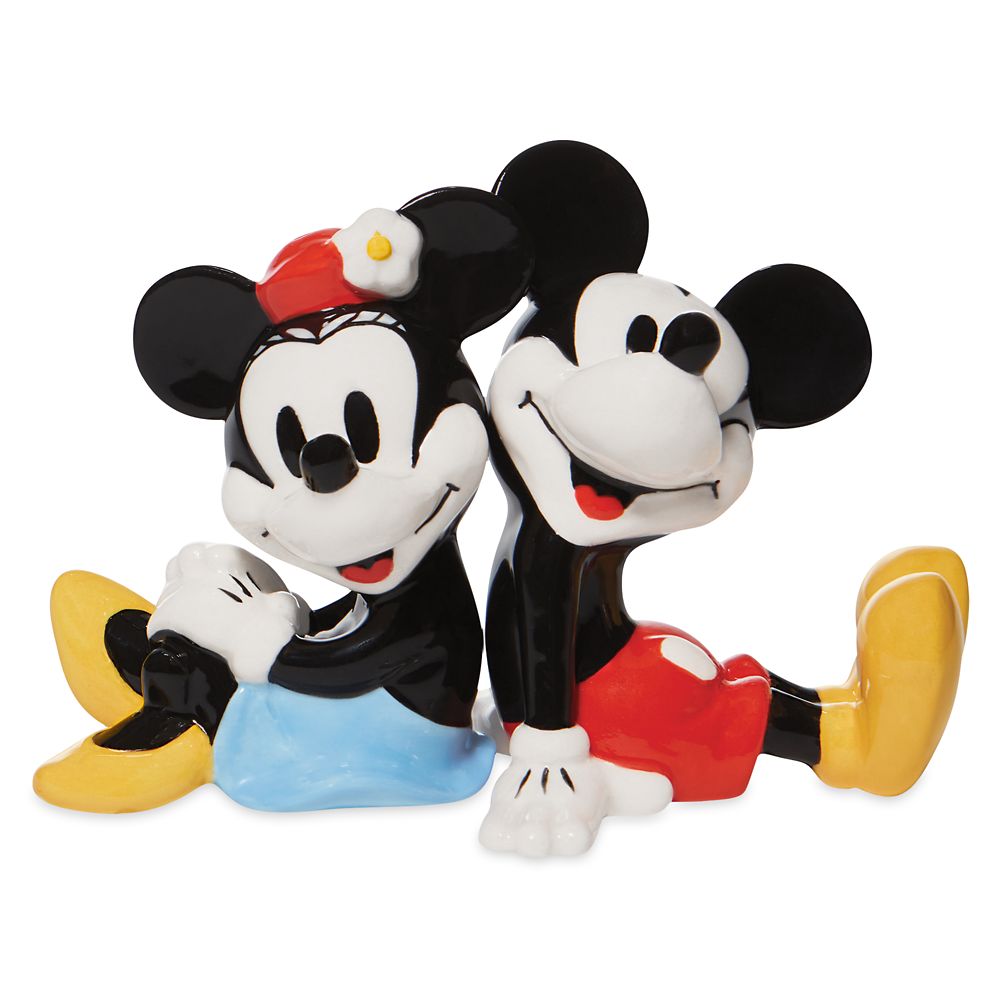 Mickey and Minnie Mouse Salt and Pepper Set Official shopDisney