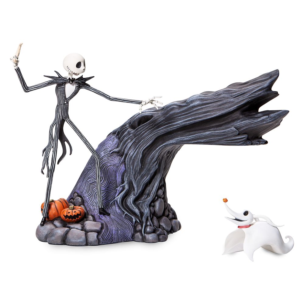 Jack Skellington with Levitating Zero Figure by Grand Jester Studios  The Nightmare Before Christmas Official shopDisney