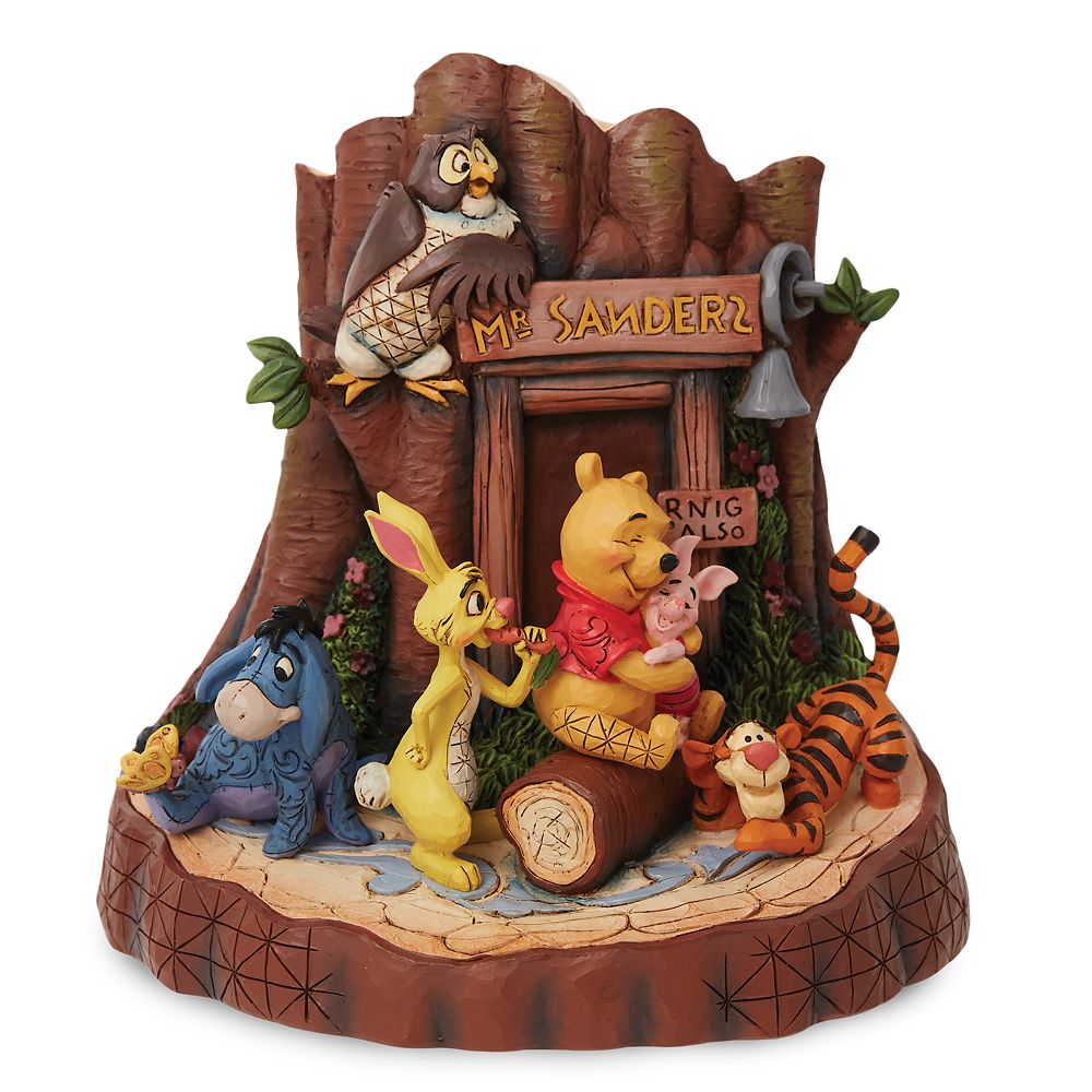 Winnie the Pooh and Pals Carved by Heart Figure by Jim Shore is here now