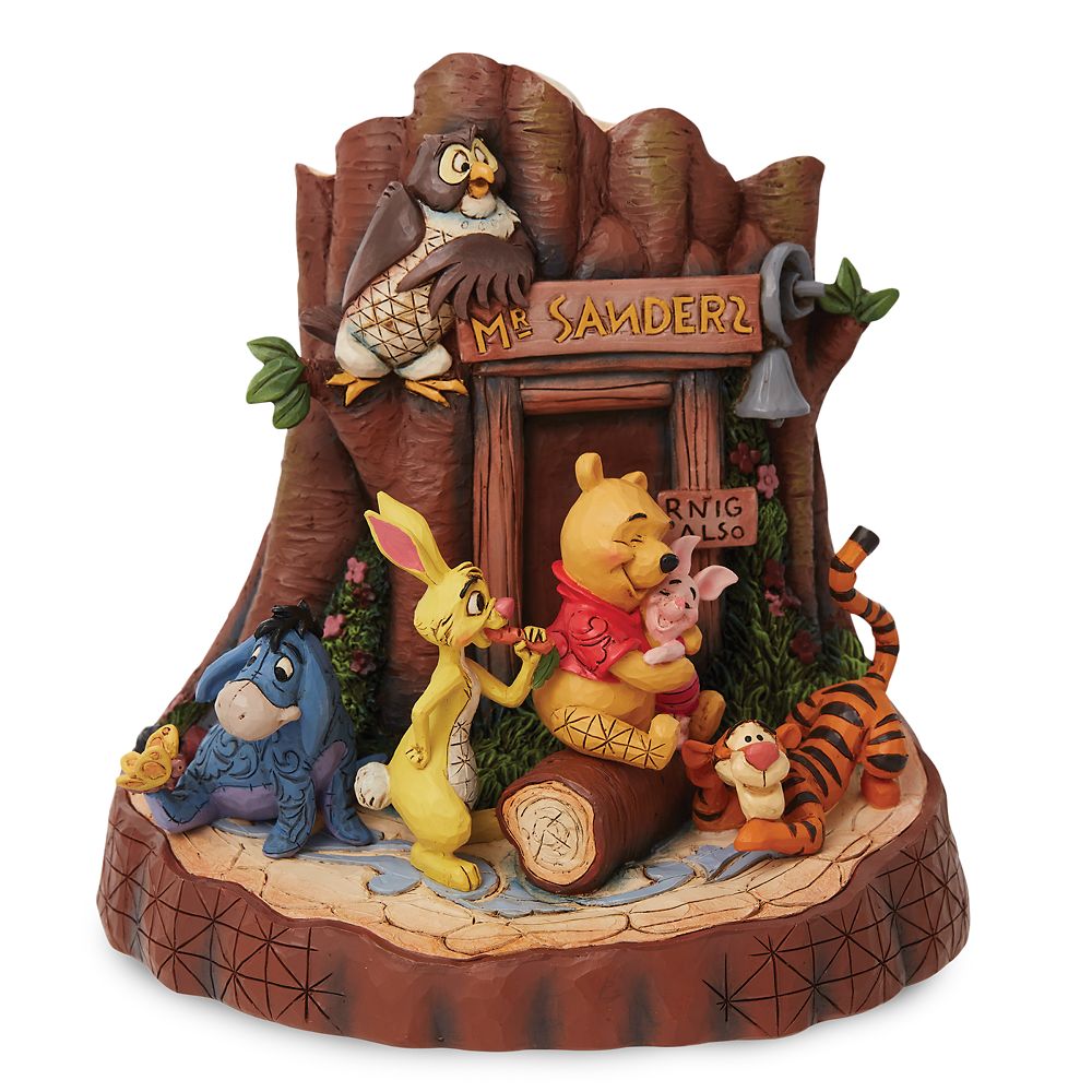 Winnie the Pooh and Pals Carved by Heart Figure by Jim Shore Official shopDisney