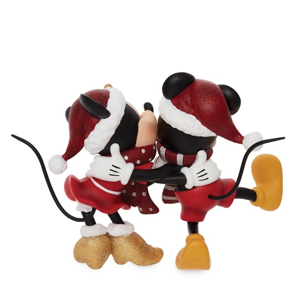 Mickey and Minnie Mouse Holiday Figure