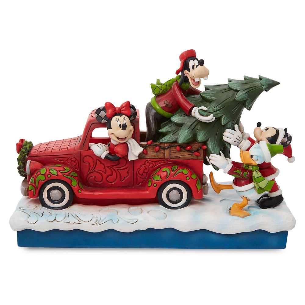 Mickey Mouse and Friends Holiday Figure by Jim Shore is now available for purchase