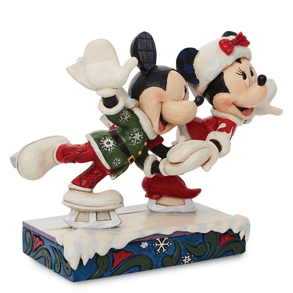 Mickey and Minnie Mouse Holiday Figure by Jim Shore