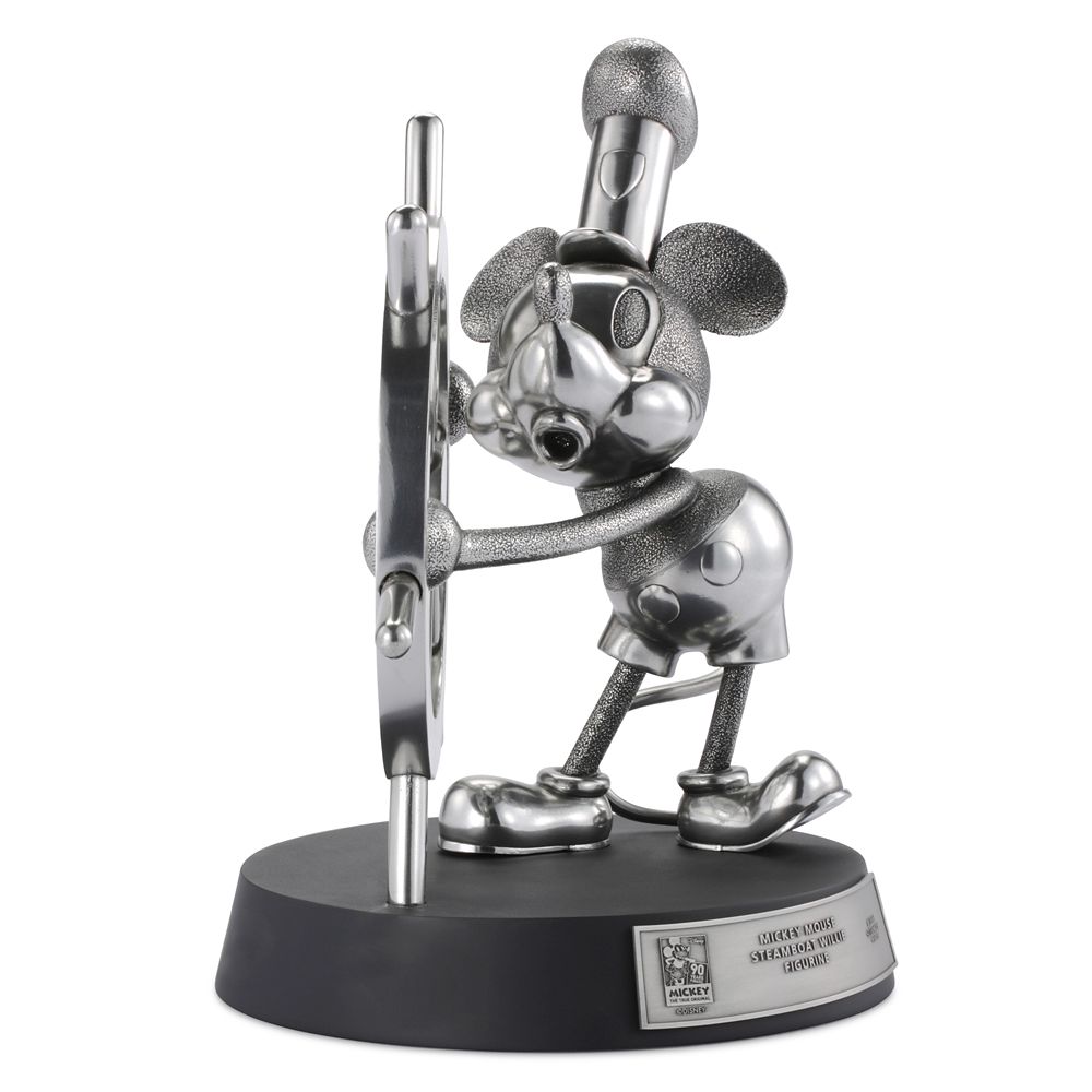 Mickey Mouse Steamboat Willie Pewter Figurine by Royal Selangor – Limited Edition