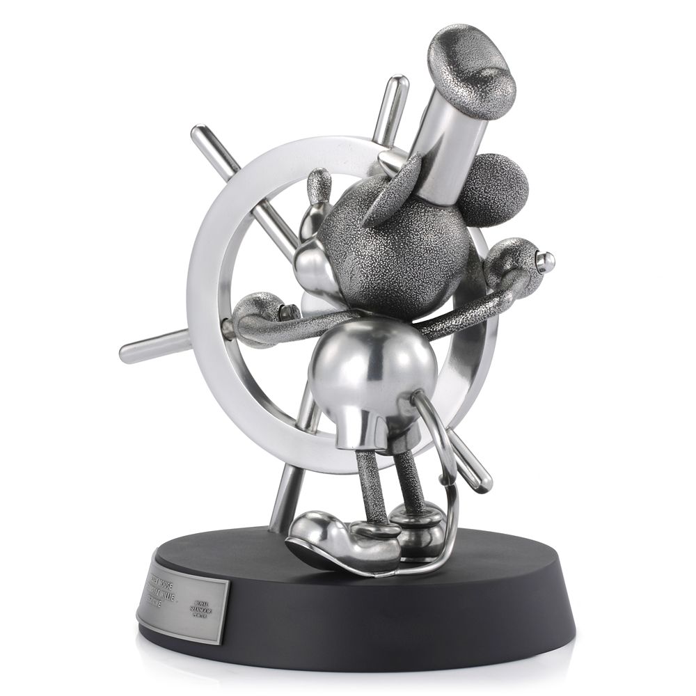 Mickey Mouse Steamboat Willie Pewter Figurine by Royal Selangor – Limited Edition