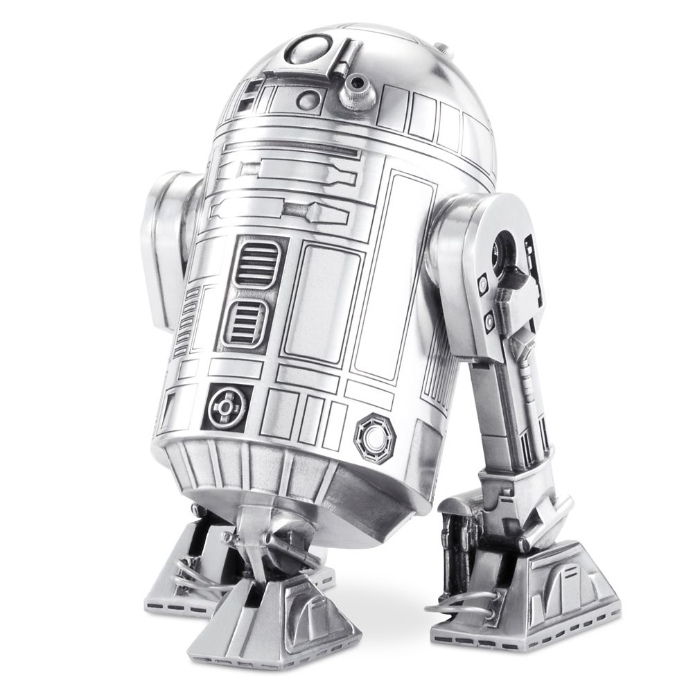 R2-D2 Pewter Figurine Canister by Royal Selangor – Star Wars | Disney Store