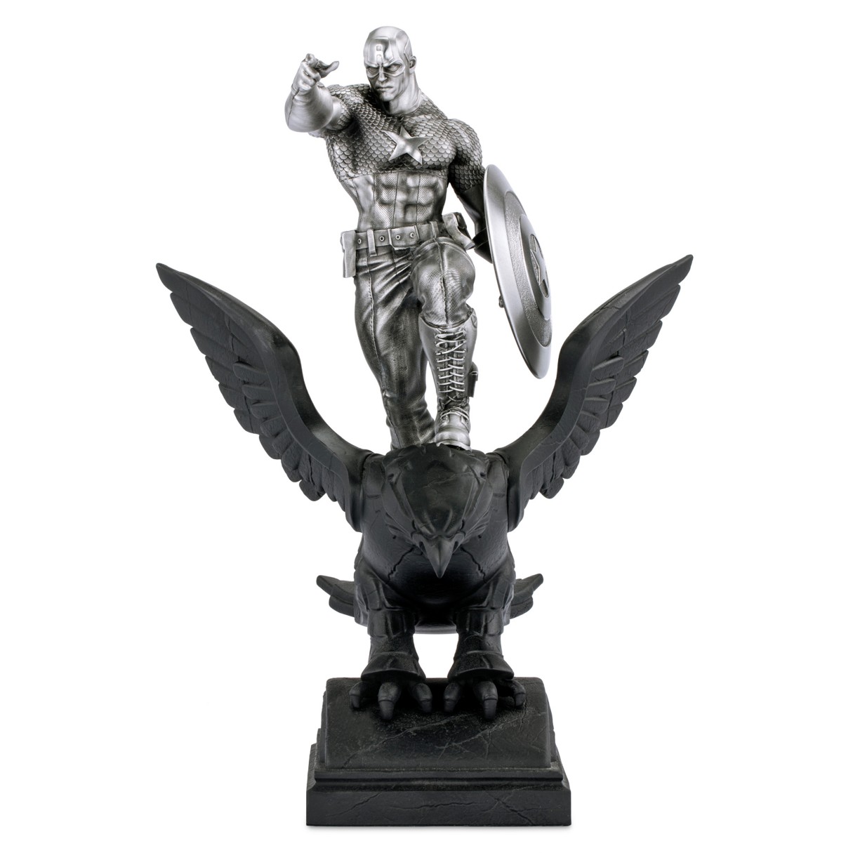 Captain America Resolute Pewter Figurine by Royal Selangor – Limited Edition