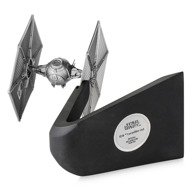 Star Wars Pewter TIE Fighter Officially Licensed by Royal Selangor 