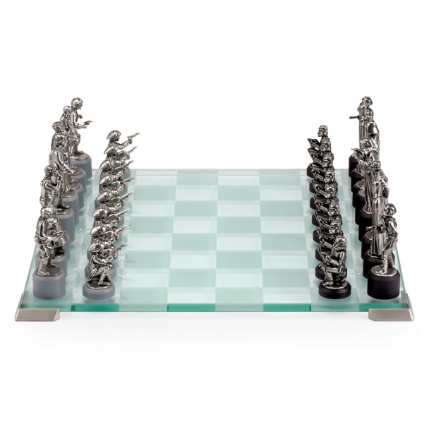 Star Wars Pewter Chess Set by Royal Selangor