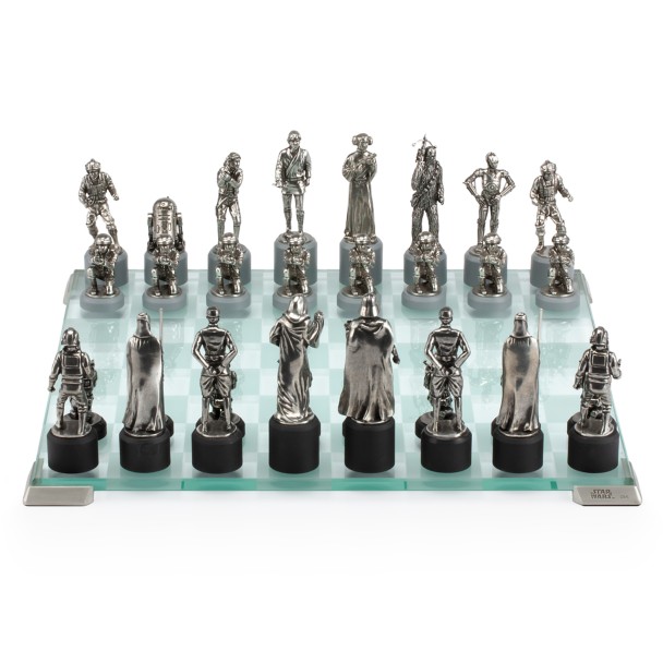 Star Wars Pewter Chess Set by Royal Selangor