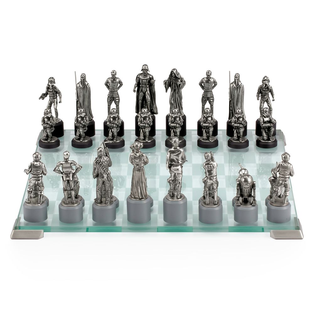 Star Wars Pewter Chess Set By Royal Selangor Shopdisney
