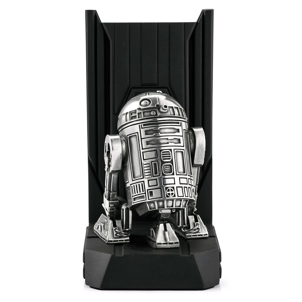 R2-D2 Pewter Bookend by Royal Selangor – Star Wars