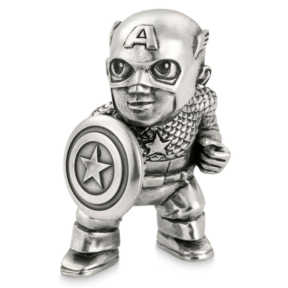 Captain America Pewter Mini Figurine by Royal Selangor