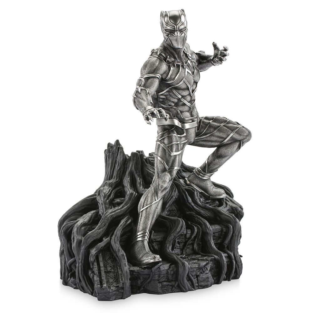 Black Panther Pewter Figurine by Royal Selangor  Limited Edition Official shopDisney