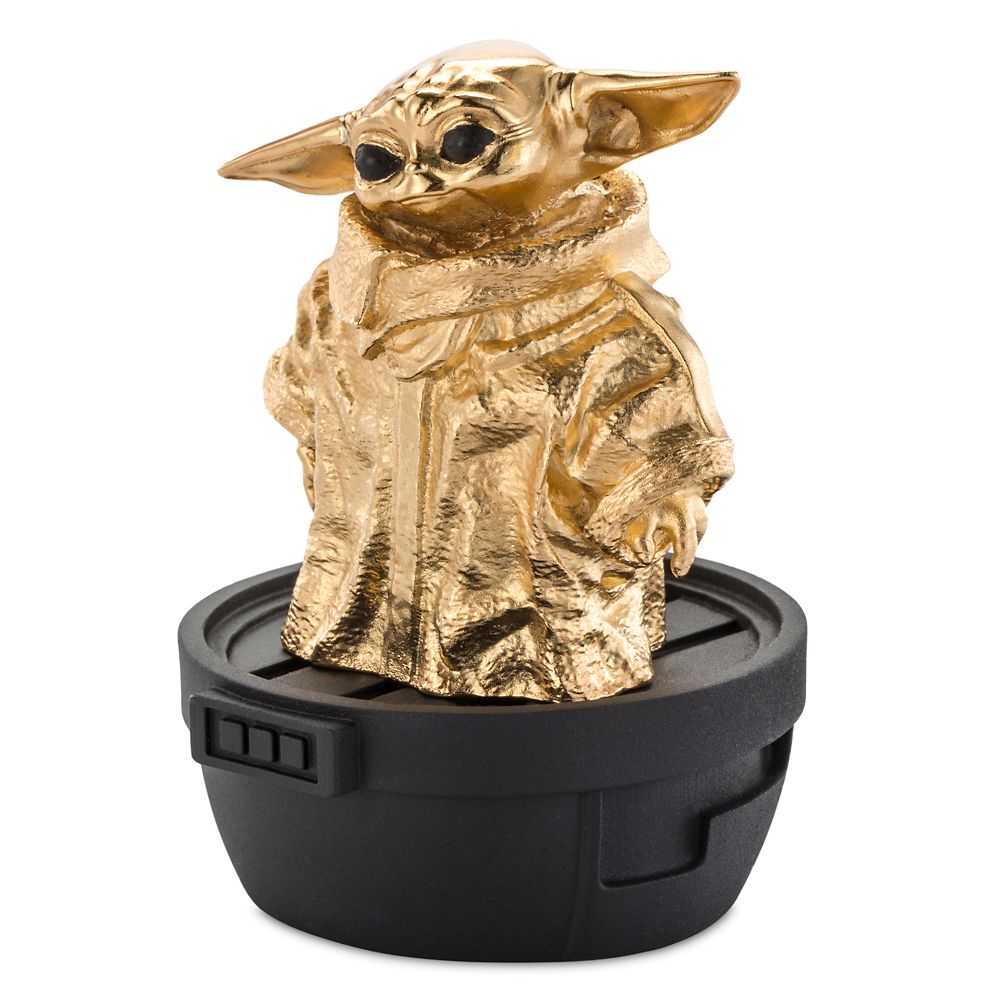 Grogu Gilt Figurine by Royal Selangor  Star Wars: The Mandalorian  Limited Edition Official shopDisney
