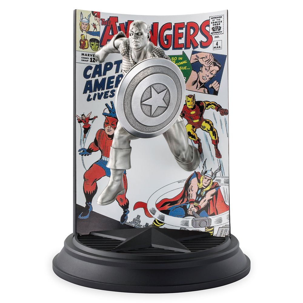 Captain America Figure by Royal Selangor – The Avengers – Limited Edition