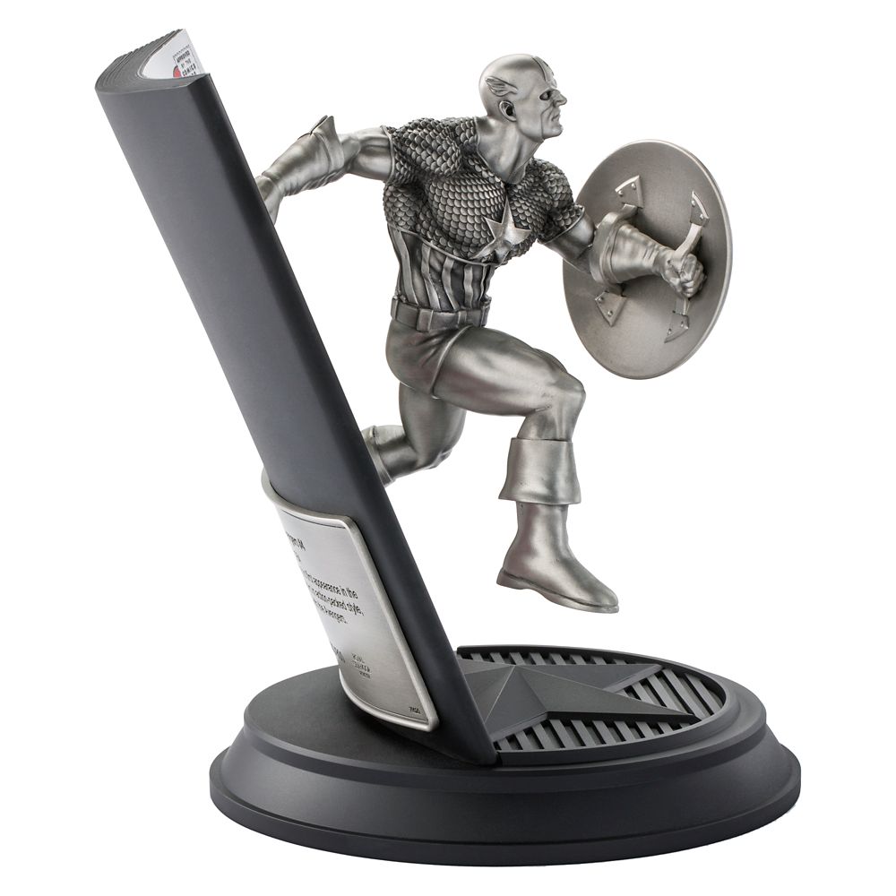 Captain America Figure by Royal Selangor – The Avengers – Limited Edition