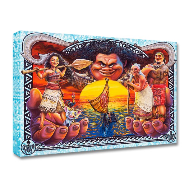 Moana ''Journey to the Horizon'' Canvas Artwork by Craig Skaggs – 20'' x 30'' – Limited Edition