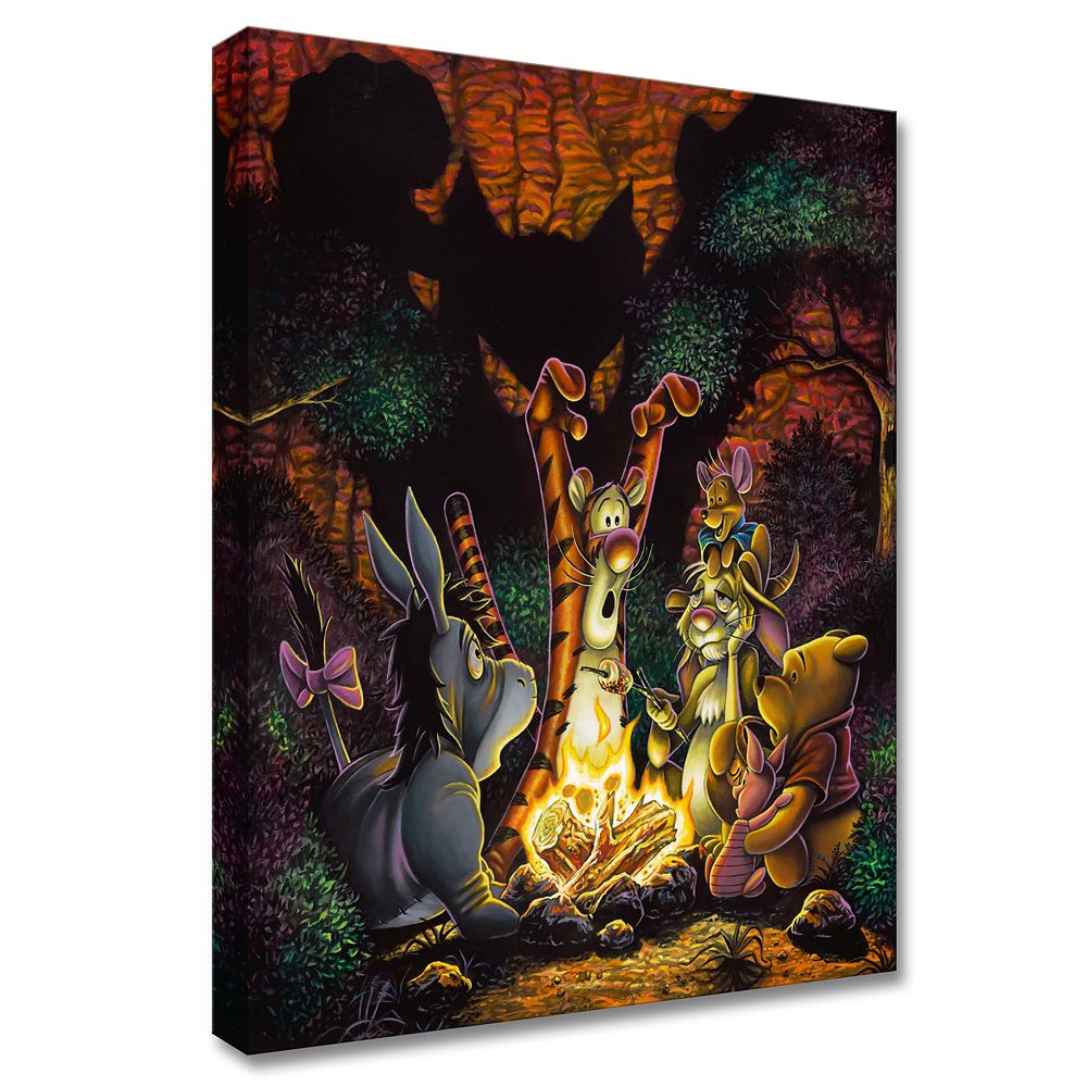 Winnie the Pooh and Pals ''Tigger's Spooky Tale'' Canvas Artwork by Craig Skaggs – 30'' x 24'' – Limited Edition