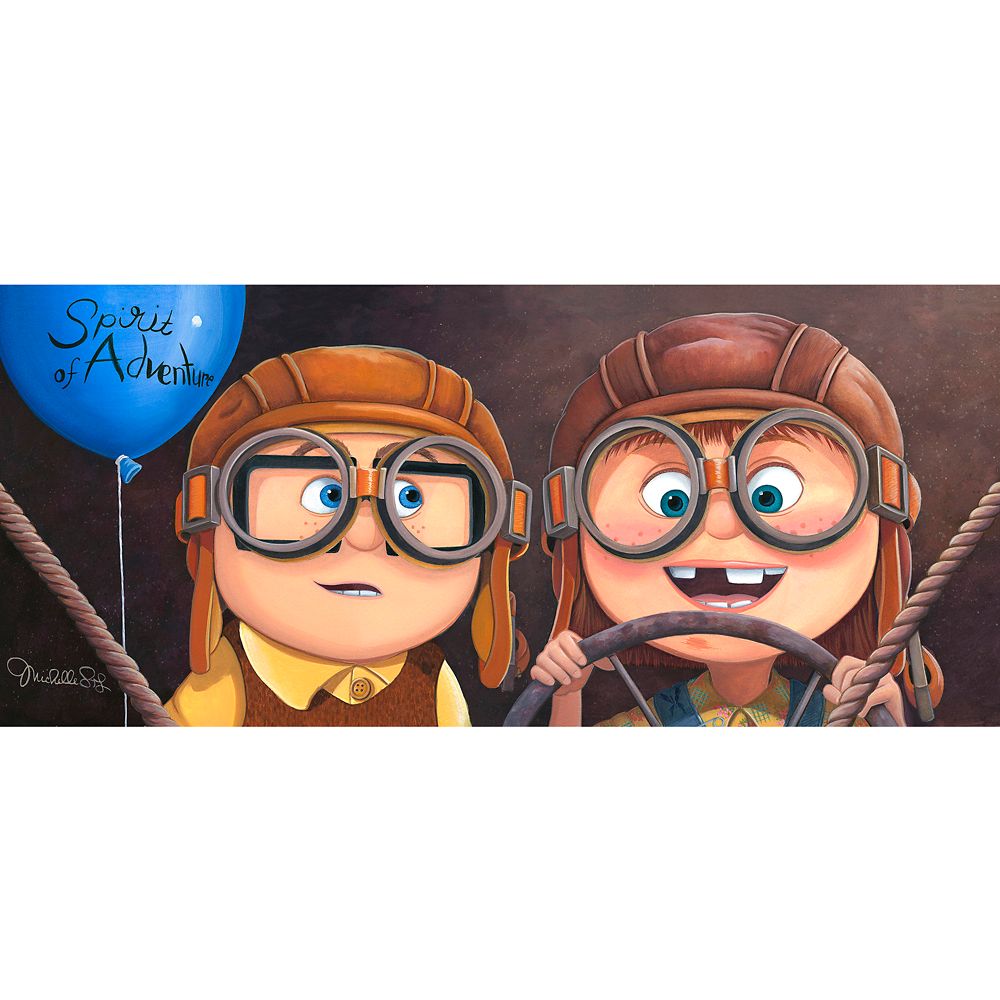 Adventure Awaits - Pixar Limited Edition By Michelle St. Laurent – Disney  Art On Main Street