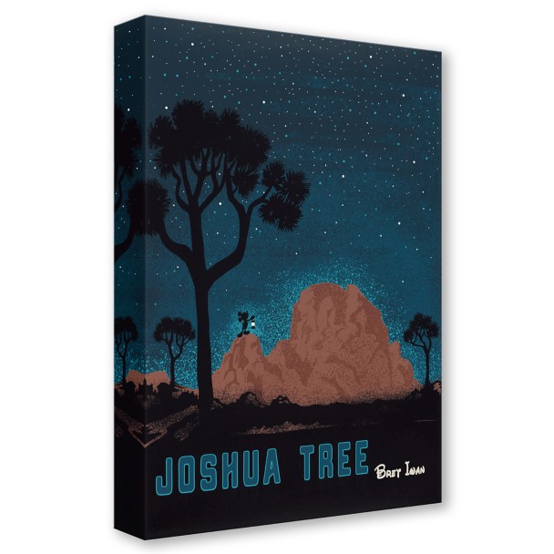 Mickey Mouse ''Joshua Tree'' Canvas Artwork by Bret Iwan – Limited Edition
