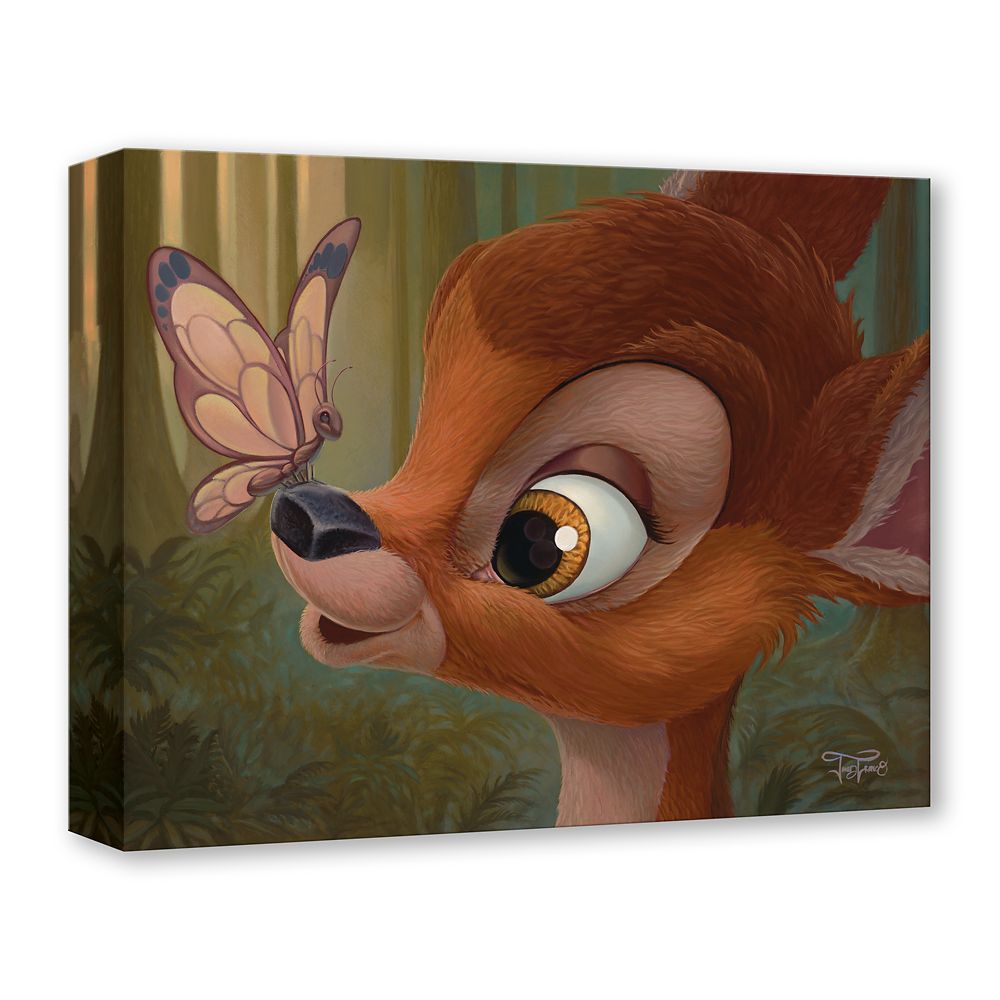Bambi ''Nosey Butterfly'' Giclée by Jared Franco – Limited Edition