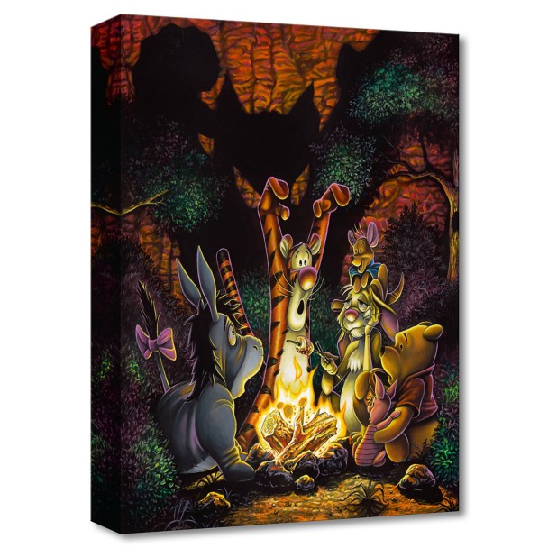 Winnie the Pooh and Pals ''Tigger's Spooky Tale'' Canvas Artwork by Craig Skaggs – 15'' x 12'' – Limited Edition