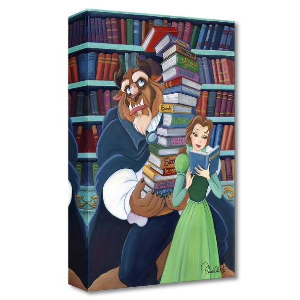Beauty and the Beast Library Decor 