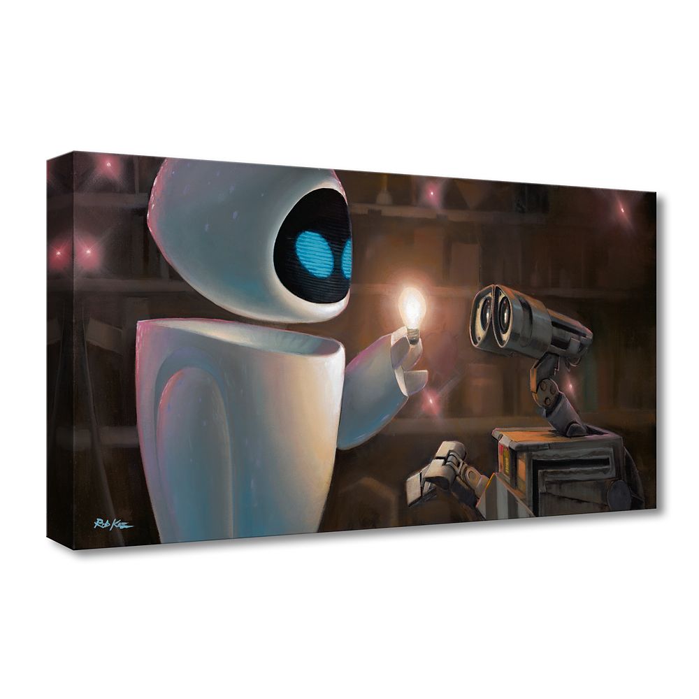 WALL•E ''Electrifying'' Canvas Artwork by Rob Kaz – 10'' x 20'' – Limited Edition