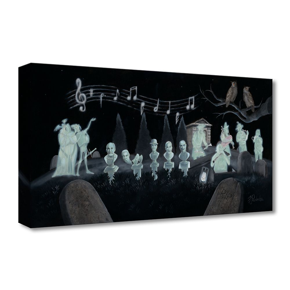 The Haunted Mansion ''Graveyard Symphony'' Canvas Artwork by Michael Provenza – Limited Edition