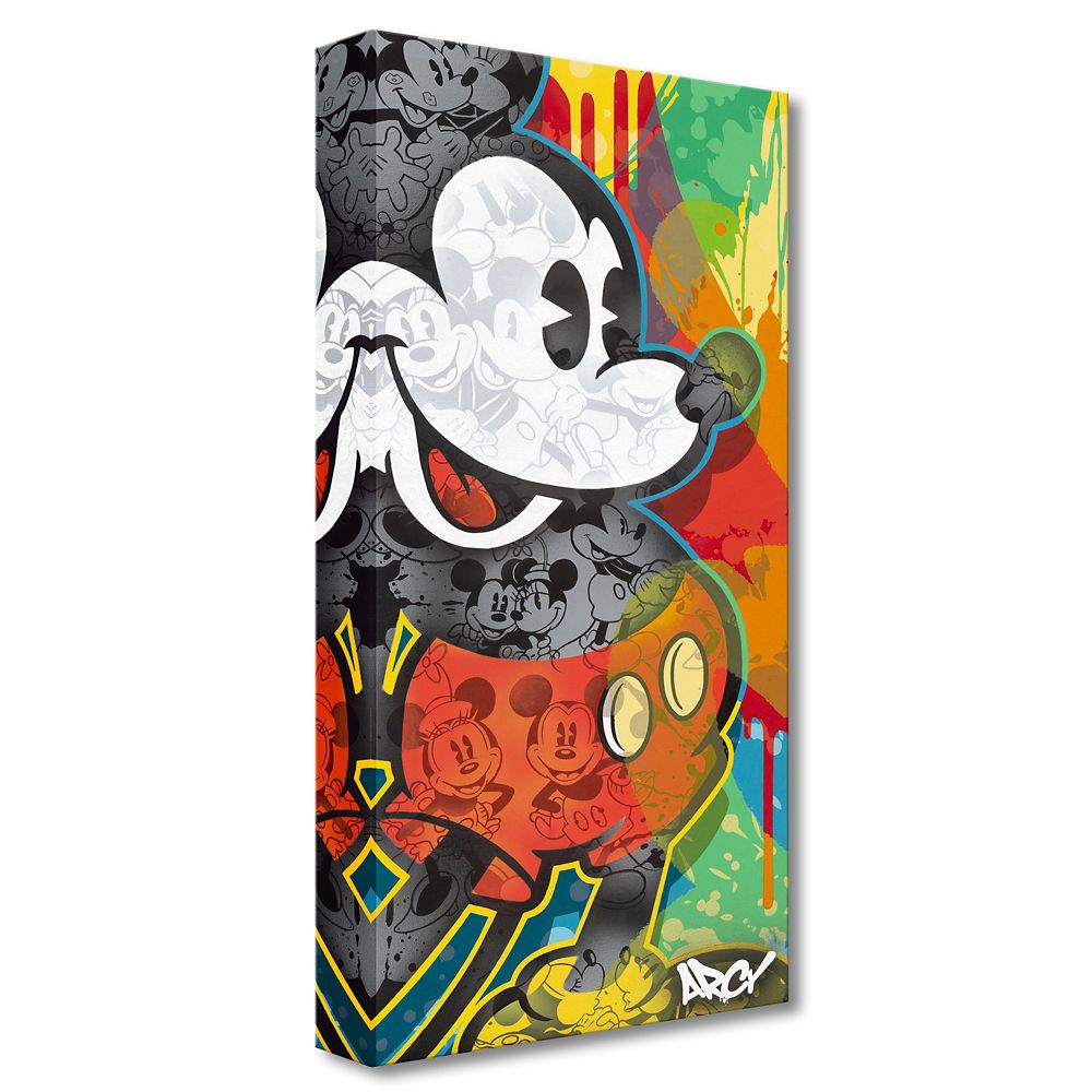 Mickey Mouse ''I'll Be Your Mickey'' Canvas Artwork by ARCY – Limited Edition