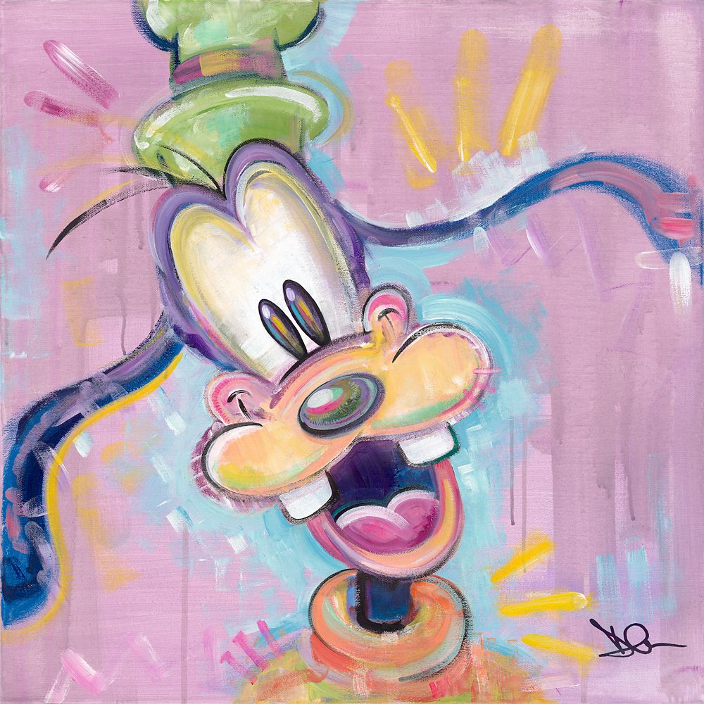 Goofy ”Naturally Goofy” Canvas Artwork by Dom Corona – Limited Edition is now available