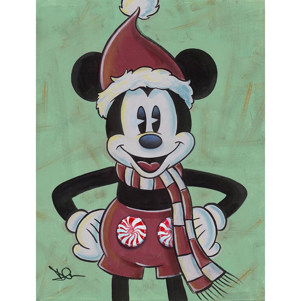 Corona Navidad Disney, Corona guirnaldas icono Mickey Mouse, shopDisney