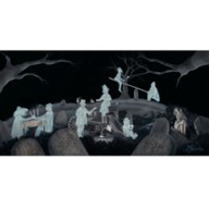 The Haunted Mansion ''Tea Party'' Canvas Artwork by Michael Provenza – Limited Edition