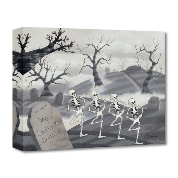 ''The Skeleton Dance'' Canvas Artwork by Michael Provenza – Limited Edition