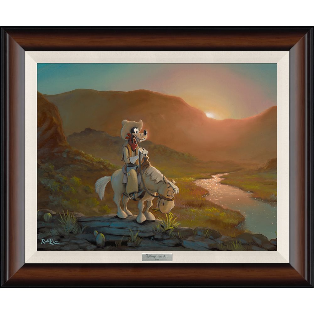 Goofy ”On the Range” Framed Canvas Artwork by Rob Kaz – Limited Edition has hit the shelves